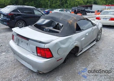 2001 Ford Mustang Gt из США, поврежденный, VIN 1FAFP45XX1F195953